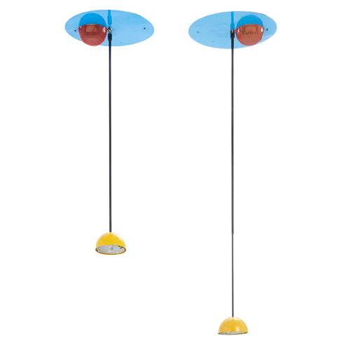 5 · CARLO FORCOLINI PAIR OF 'ALESSIA' CEILING LIGHTS FOR ARTEMIDE