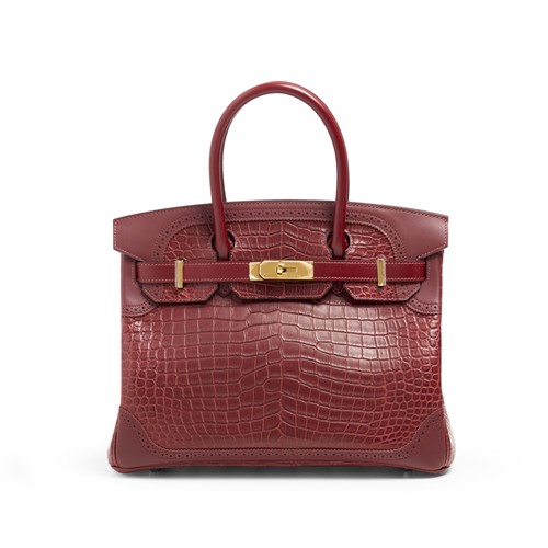 HERMÈS, GHILLIES CROCODILE BIRKIN 30
