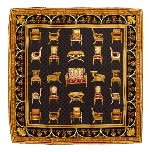 GUCCI, VINTAGE SILK SCARF
