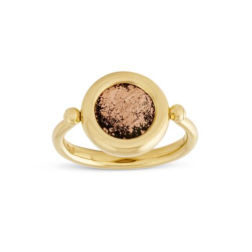 Bulgari, 18ct Gold Ancient Roman Coin Ring