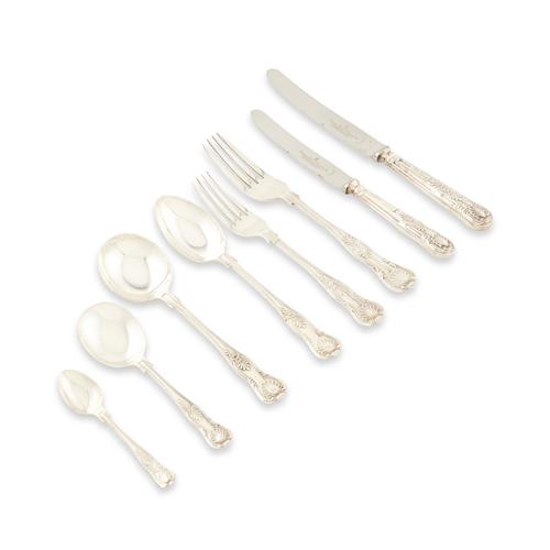 93 · AN ELIZABETH II STERLING SILVER FLATWARE SERVICE Viner's Ltd (Emile Viner), Sheffield, 1961 and 1963