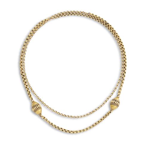 47 · 18CT GOLD FANCY NECKLACE