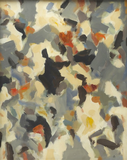 DAVID ASPDEN (1935-2005) Ladakh 1983 acrylic on card 99 x 79cm (105 x 85cm framed)
