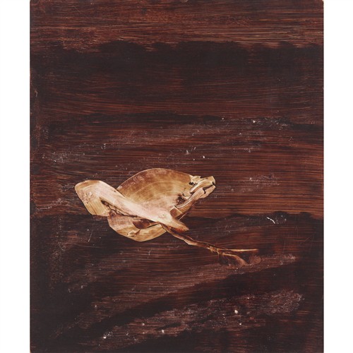 66 · SIDNEY NOLAN (1917-1992) (Swan) c.1970 mixed media on paper 30.5 x 25.5cm