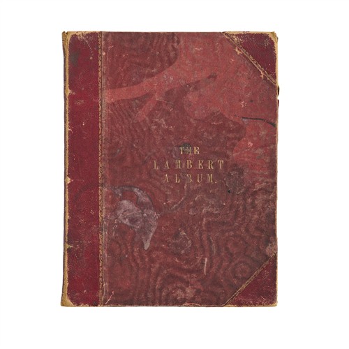 81 · [BATCHELDER & Co., photographer], THE LAMBERT ALBUM An enlarged example of this extremely rare work, probably unique in this format