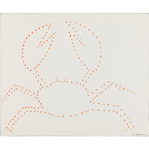 2 · CHARLES BLACKMAN (1928-2018) (Constellation Crab) c.1988 mixed media on paper 37 x 44.5cm; 63 x 73cm (frame)