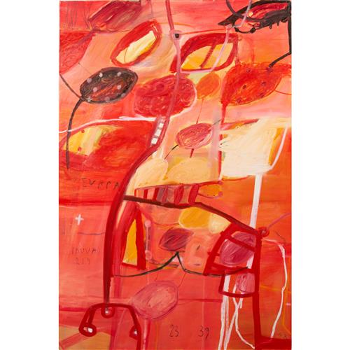 72 · GEORGE RAFTOPOULOS (born 1972) Ikon 22 2008 acrylic on canvas 180 x 120cm