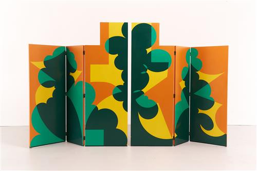 6 · GIACOMO BALLA 'BALLA' FOLDING SCREEN FOR GAVINA