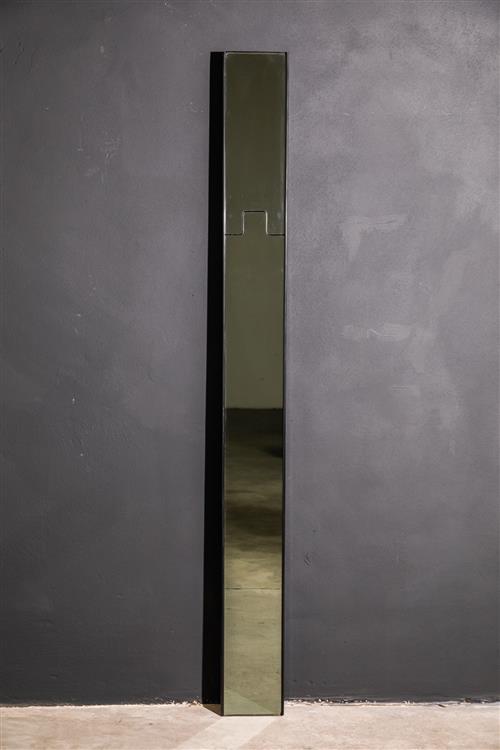 8 · LUCIANO BERTONCINI 'GRONDA' MIRRORED COAT RACK FOR ELCO