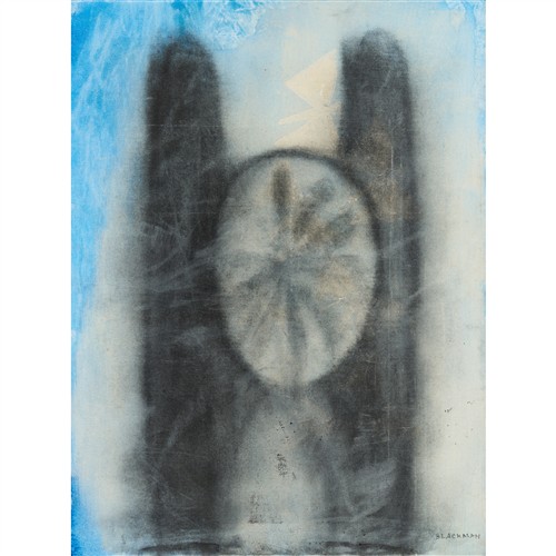 11 · CHARLES BLACKMAN (1928-2018) (Cathédral Engloutié) c.1982 oil on canvas 101.5 x 76cm