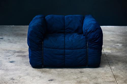 26 · CINI BOERI 'STRIPS' ARMCHAIR FOR ARFLEX