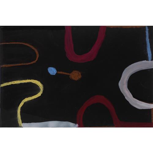 64 · PADDY BEDFORD (1922-2007) (Language group: Gija) Untitled 2003 gouache on acid free crescent board 51 x 75.5cm