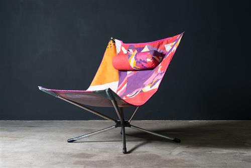 31 · PAIR OF ALBERTO SALVIATI & AMBROGIO TRESOLDI 'MIAMINA' BUTTERFLY CHAIR FOR SAPORITI