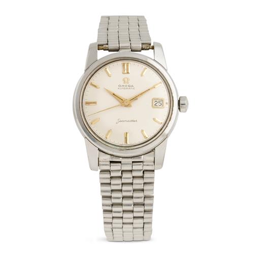 OMEGA SEAMASTER REF 2849-1 A STAINLESS STEEL BRACELET WATCH WITH DATE CIRCA 1958