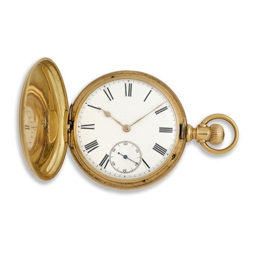 15A · AMERICAN WATCH CO WALTHAM AN 18CT GOLD HUNTINGCASED POCKETWATCH CIRCA 1890
