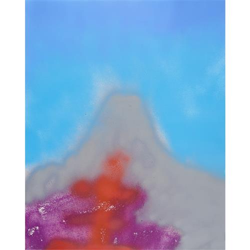 20 · SIDNEY NOLAN (1917-1992) (Chinese landscape) 1982 spray enamel and mixed media on paper 76 x 61cm