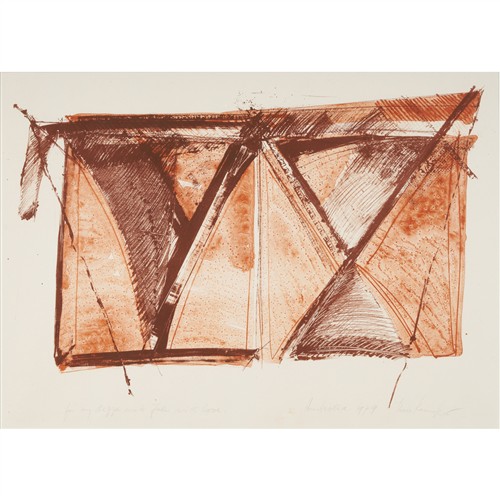 THEO KUIJPERS (Dutch, born 1939) Australia 1979 etching 60 x 84cm (reveal); 87 x 109cm (framed)