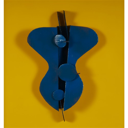 ROBERT JACKS (1943-2014) Guitar Assemblage mixed media 62.5 x 62.5cm