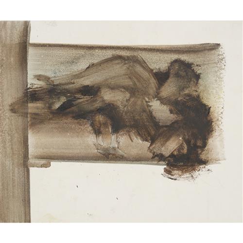 24 · SIDNEY NOLAN (1917-1992) (Lovers) c.1965 mixed media on paper 25.5 x 30.5cm