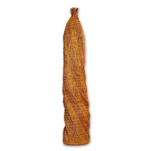 83 · LORNA JIN-GUBARRANGUNYJA (born 1952) (Language group: Burarra-Martay) Fish Trap 2006 natural fibres 148 x 28 x 28cm (irregular)