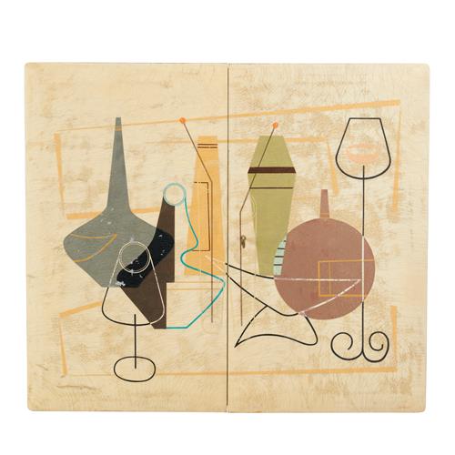 50 · MID-CENTURY ITALIAN BAR CABINET