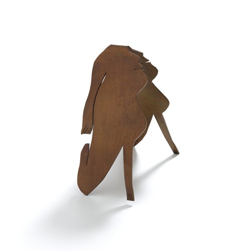 CHARLES BLACKMAN (1928-2018) (Woman) bronze, ed. A/P 23.5 x 12.5 x 21.5cm