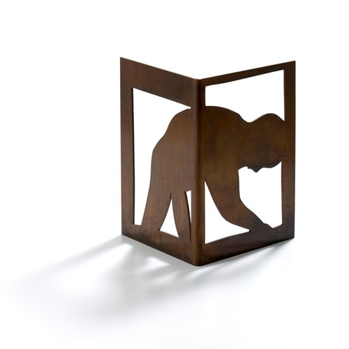 47 · CHARLES BLACKMAN (1928-2018) (Figure at Window) 2018 bronze, ed. 8/9 25.5 x 19 x 19cm