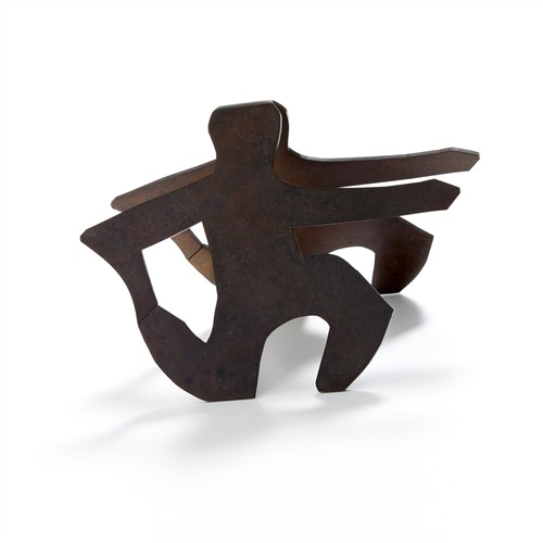 88 · CHARLES BLACKMAN (1928-2018) (Show me the Way) bronze, ed. 7/9 17.5 x 26 x 16cm