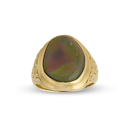 18ct Gold And Opal Ring