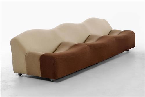 74 · PIERRE PAULIN 'ABCD' THREE SEAT SOFA FOR ARTIFORT