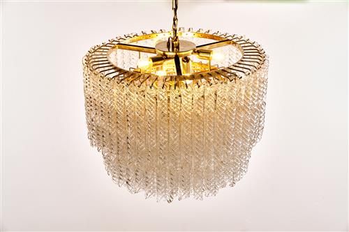 87 · MID-CENTURY CHANDELIER BY BAROVIER & TOSO