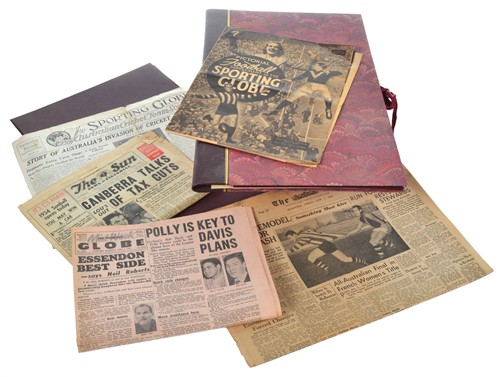 1014 · A COLLECTION OF NEWSPAPER EPHEMERA
