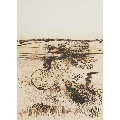 PHILIP HUNTER (1958-2017) Large Plain 3 2003 etchings, ed. 1/30 33 x 23.5cm (image); 38 x 28cm (sheet); 62 x 52cm (framed)