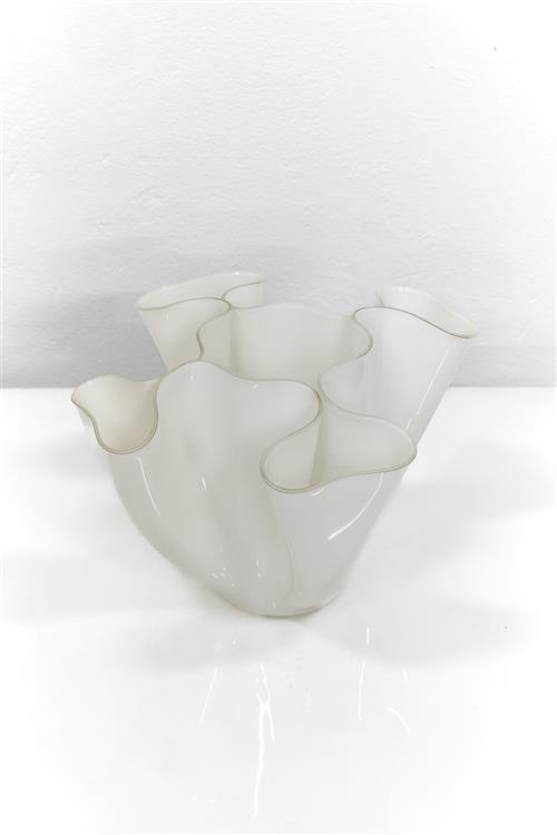 CRYSTAL VASE BY PIETRO CHIESA FOR FONTANA ARTE