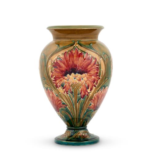A William Moorcroft 'Cornflower' Pattern Vase For Macintyre & Co. Circa 1910