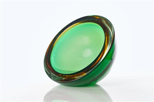 LARGE VINTAGE MURANO GLASS BOWL