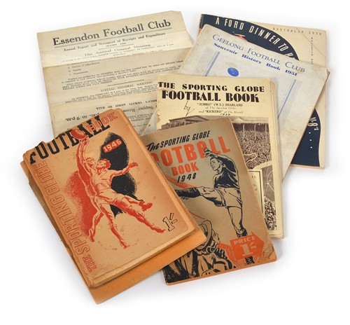 1022 · A COLLECTION OF EARLY FOOTBALL PUBLICATIONS