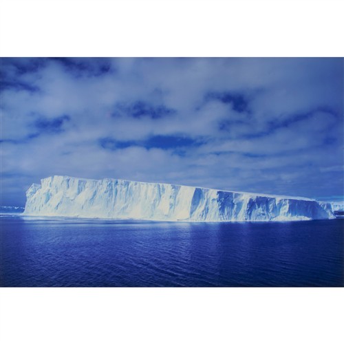 ANGUS MCDONALD (born 1961) Tabular Berg Near the Continent 2006 type C photograph, A/P 35 x 52cm (56.5 x 72cm framed)