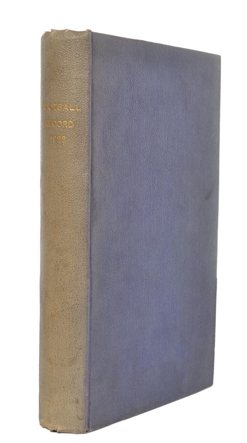 1027 · BOUND EDITIONS OF 'THE FOOTBALL RECORD', 1928