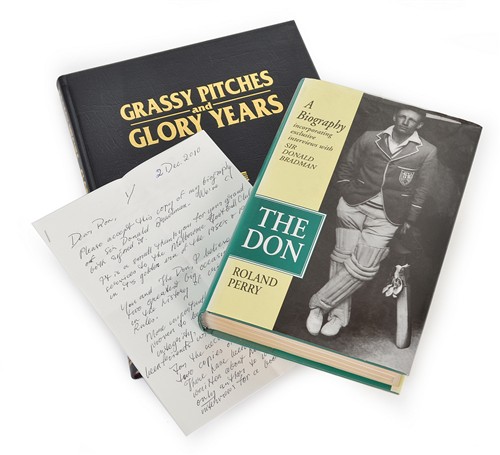 1030 · A COPY OF 'GRASSY PITCHES AND GLORY YEARS: GRAND VISIONS OF THE SYDNEY CRICKET GROUND' BY PHILLIP DERRIMAN