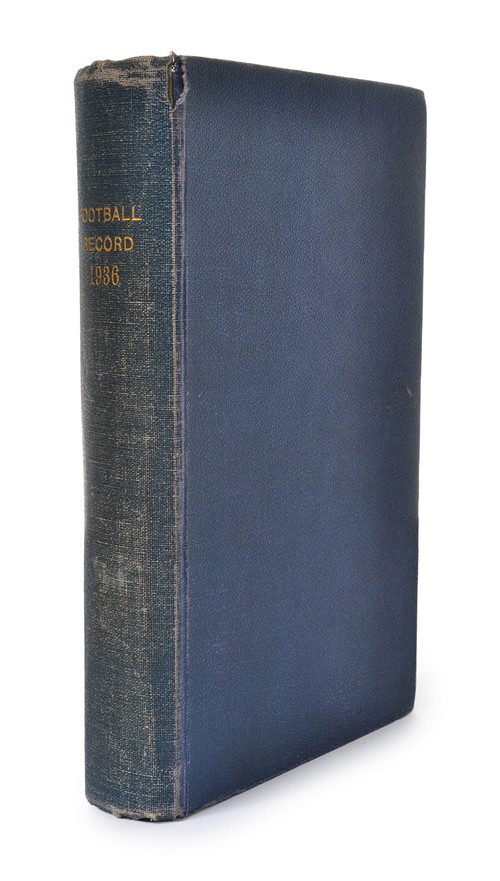 1035 · BOUND EDITIONS OF 'THE FOOTBALL RECORD', 1936