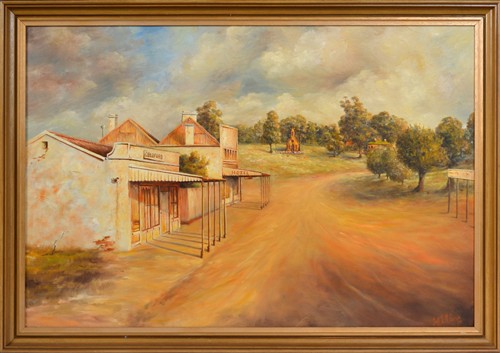 1042 · AN ORIGINAL PAINTING OF GUILDFORD TOWNSHIP