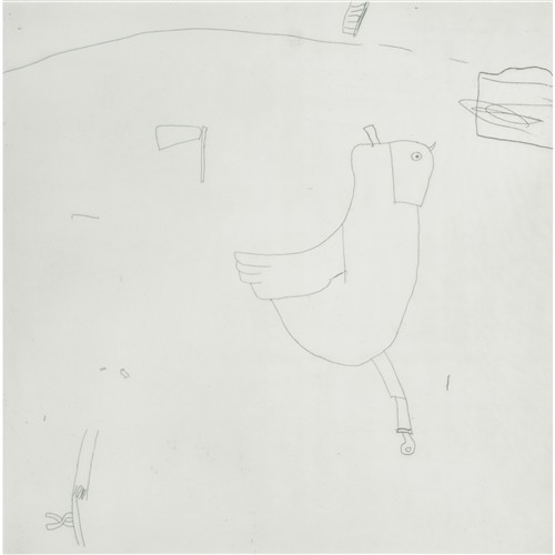 FRASER TAYLOR (British, born 1972) Big Bird 2001 etching, ed. 2/20 39.5 x 39cm (83 x 72cm framed)