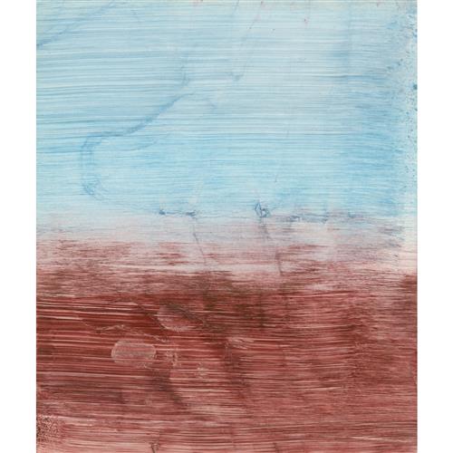 56 · SIDNEY NOLAN (1917-1992) (Desert Landscape) mixed media on paper 30.5 x 25.5cm
