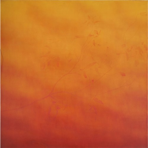 DAMIEN MOSS (born 1964) Afterglow #5 2004 oil on canvas 122 x 122cm