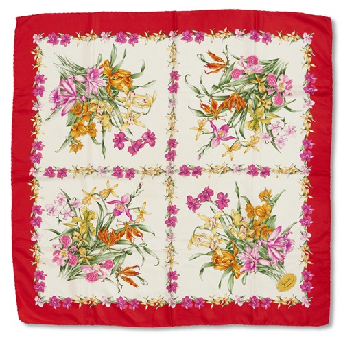 GUCCI, SILK SCARF
