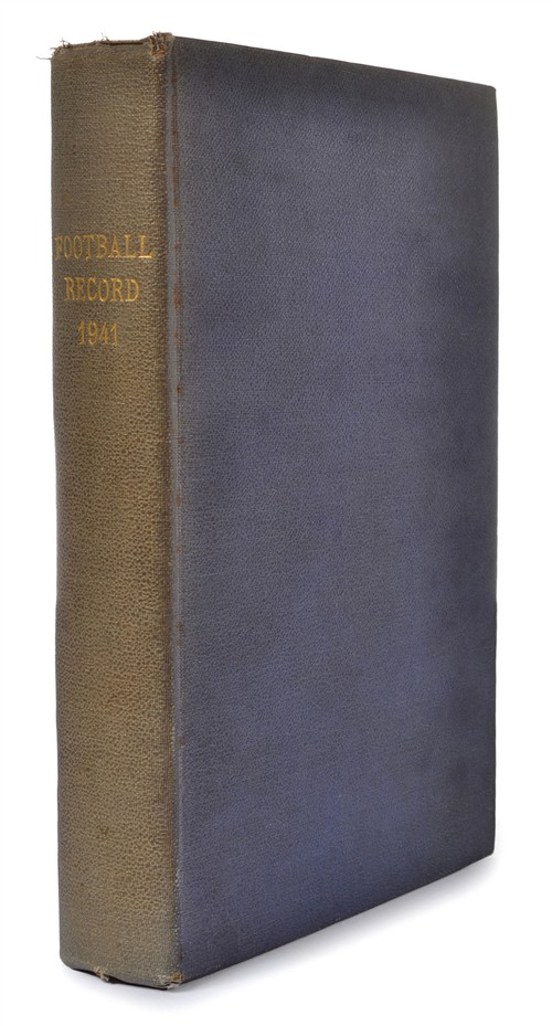 BOUND EDITIONS OF 'THE FOOTBALL RECORD', 1941