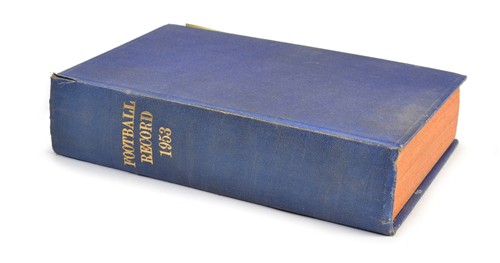 BOUND EDITIONS OF 'THE FOOTBALL RECORD', 1953