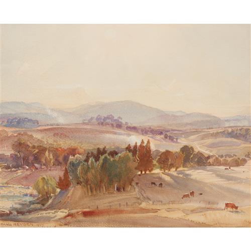 HANS HEYSEN (1877-1968) Ambleside, South Australia 1927 watercolour on paper 32 x 39cm