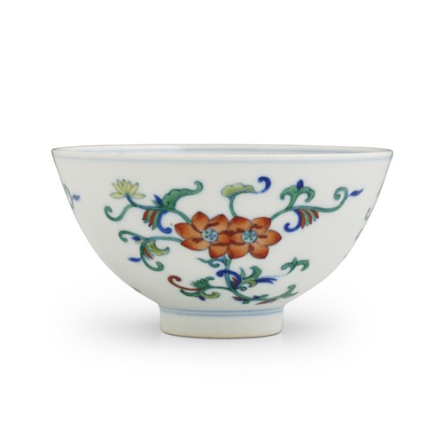 A Chinese Doucai Bowl, Qianlong Mark